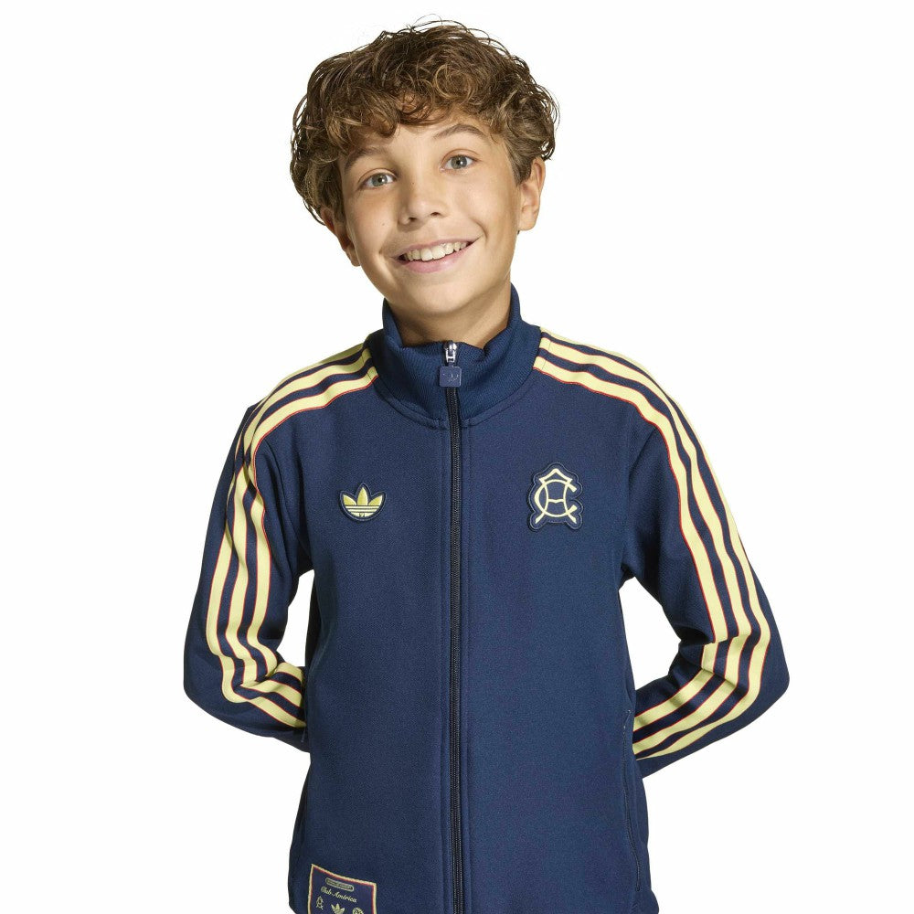 Club America Youth Terrace Icons Full-Zip Track Top Navy | Adidas discount