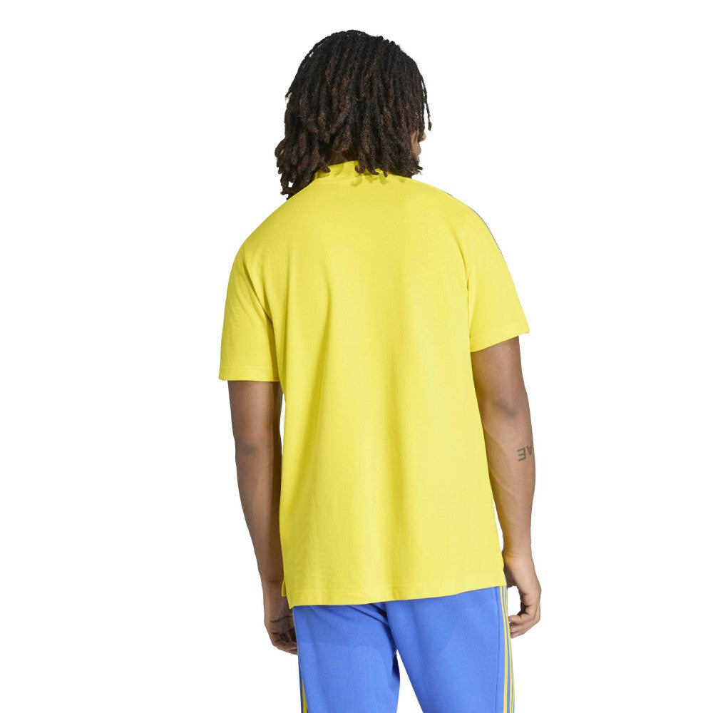 Club America 2025/26 DNA Alphaskin Polo Yellow | Adidas