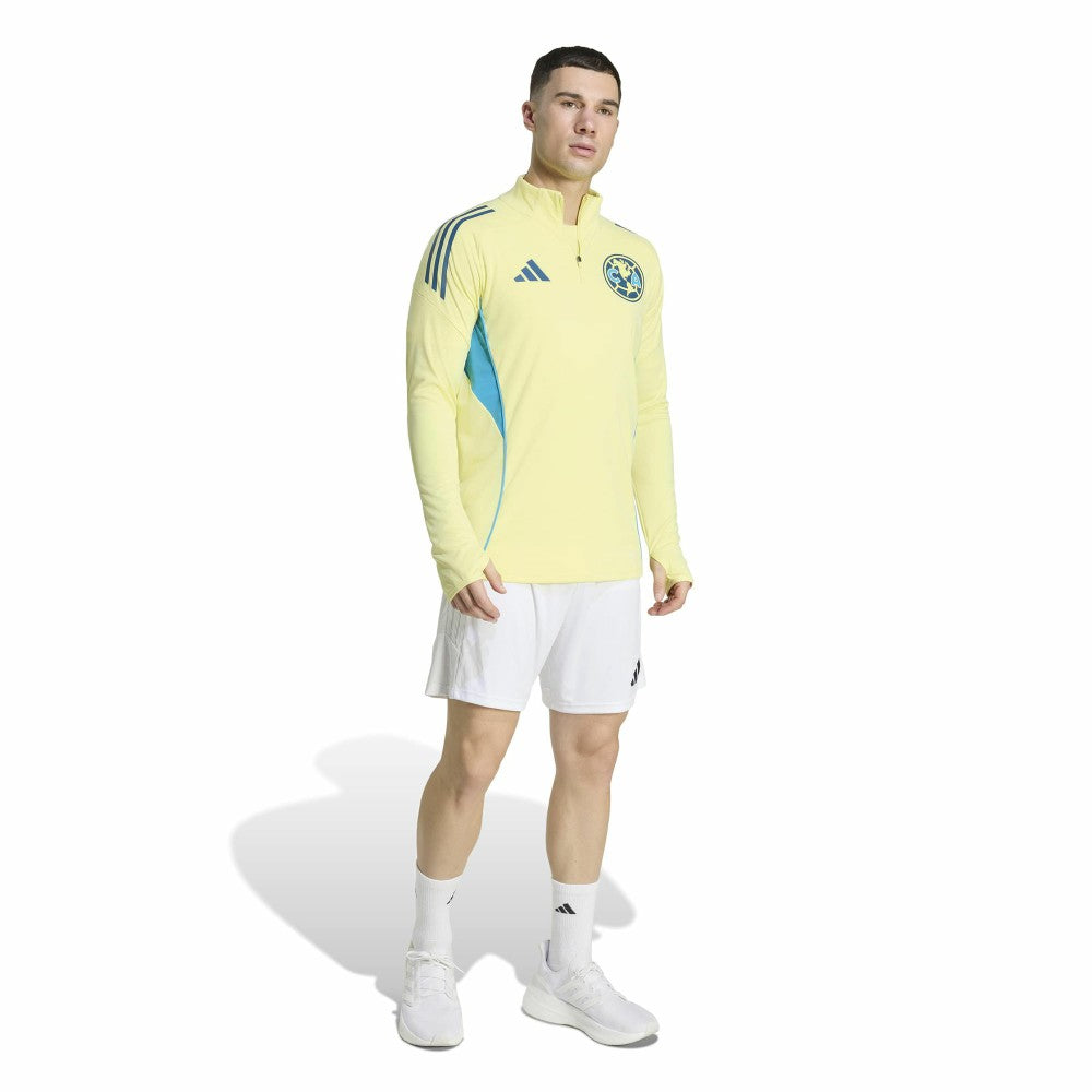 Club America Tiro 2025/26 AEROREADY Raglan Full-Zip Training Top Yellow | Adidas discount
