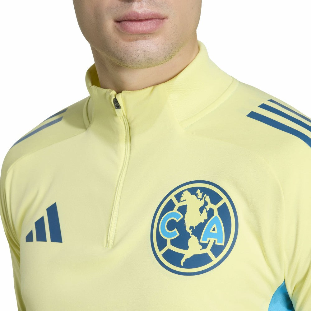 Club America Tiro 2025/26 AEROREADY Raglan Full-Zip Training Top Yellow | Adidas discount