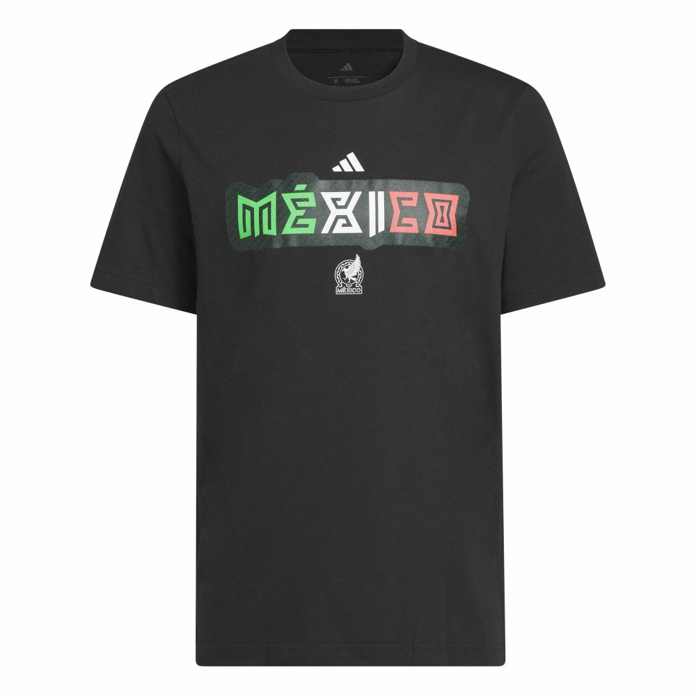 Mexico National Team Jersey Hook T-Shirt Black | Adidas discount