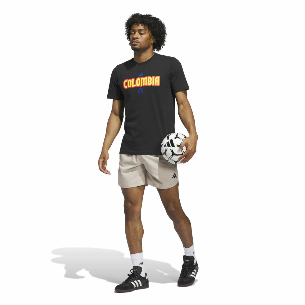 Colombia National Team Jersey Hook T-Shirt Black | Adidas discount