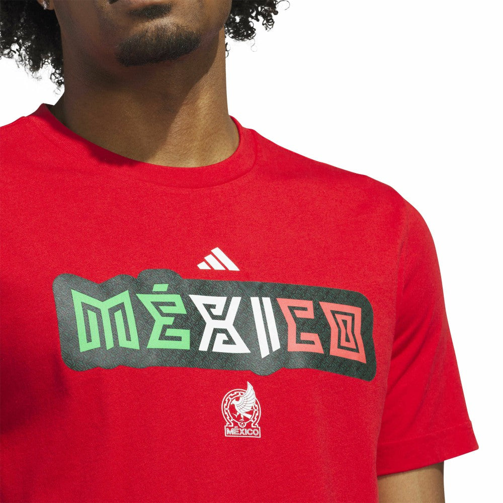 Mexico National Team Jersey Hook T-Shirt Red | Adidas Online