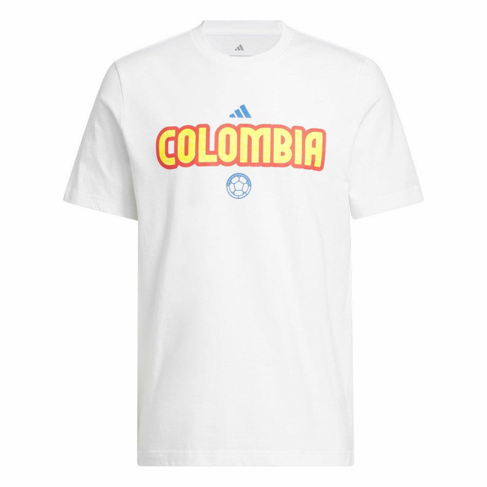 Colombia National Team Jersey Hook T-Shirt White | Adidas Online