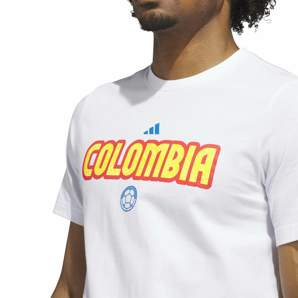 Colombia National Team Jersey Hook T-Shirt White | Adidas Online
