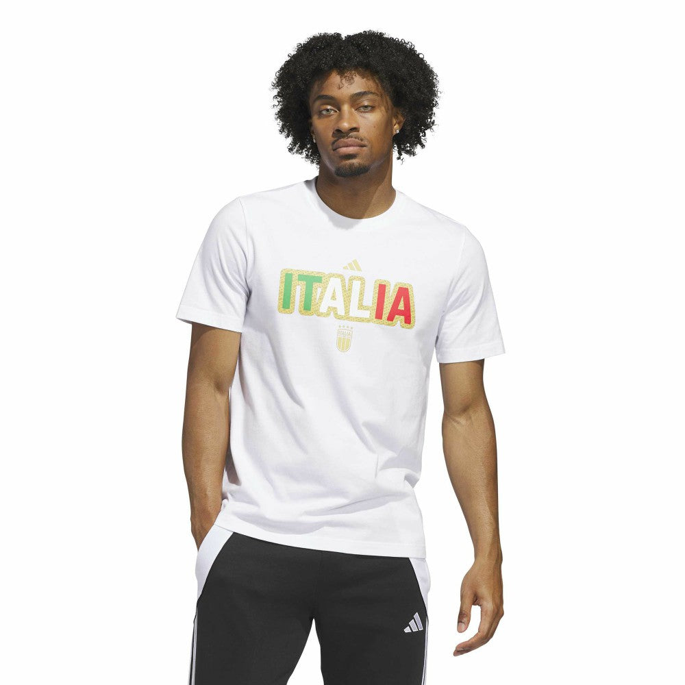 Italy National Team Jersey Hook T-Shirt White | Adidas discount