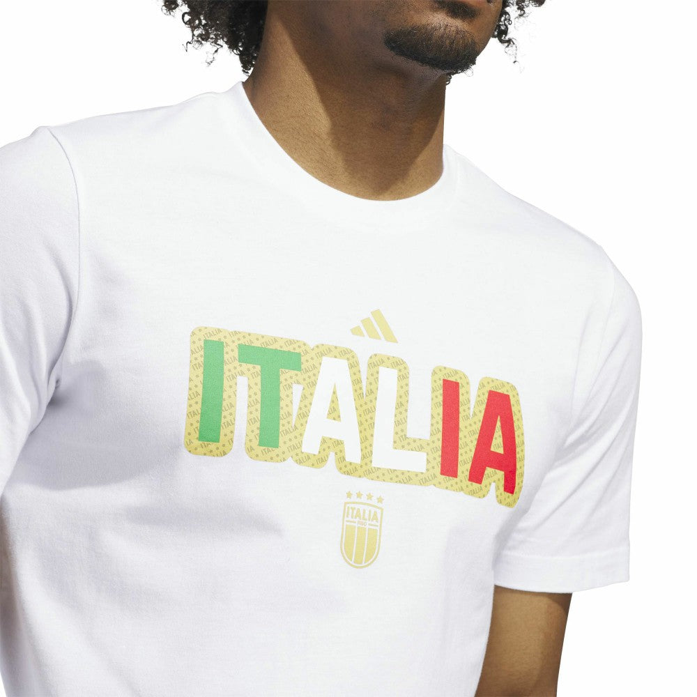 Italy National Team Jersey Hook T-Shirt White | Adidas discount