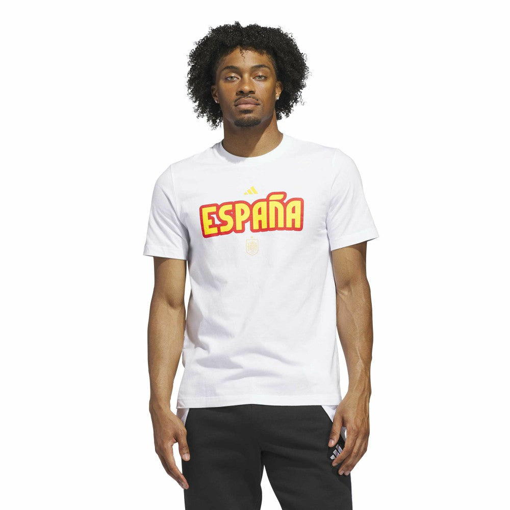 Spain National Team Jersey Hook T-Shirt White | Adidas online