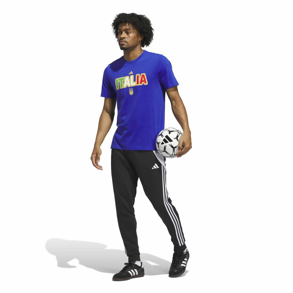 Italy National Team Jersey Hook T-Shirt Blue | Adidas online