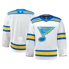 St. Louis Blues Fanatics Away Authentic Pro Jersey - White - NHL