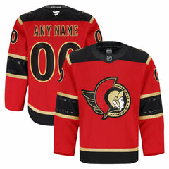 Ottawa Senators Fanatics Alternate Authentic Pro Custom Jersey - Red - NHL