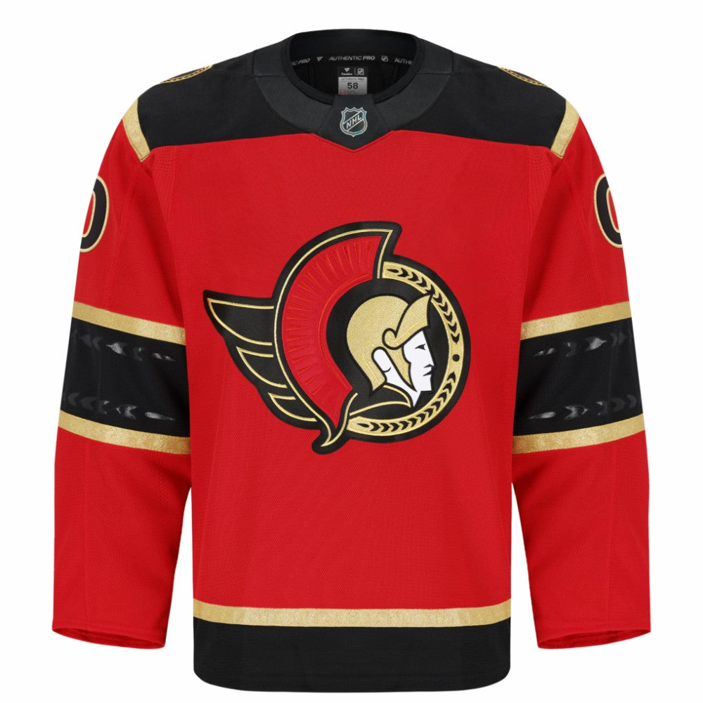 Ottawa Senators Fanatics Alternate Authentic Pro Custom Jersey - Red - NHL