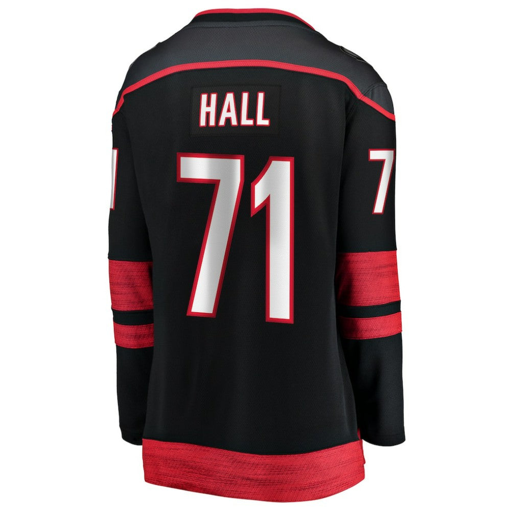 Taylor Hall Carolina Hurricanes Fanatics Women's Home Breakaway Player Jersey - Black - NHL