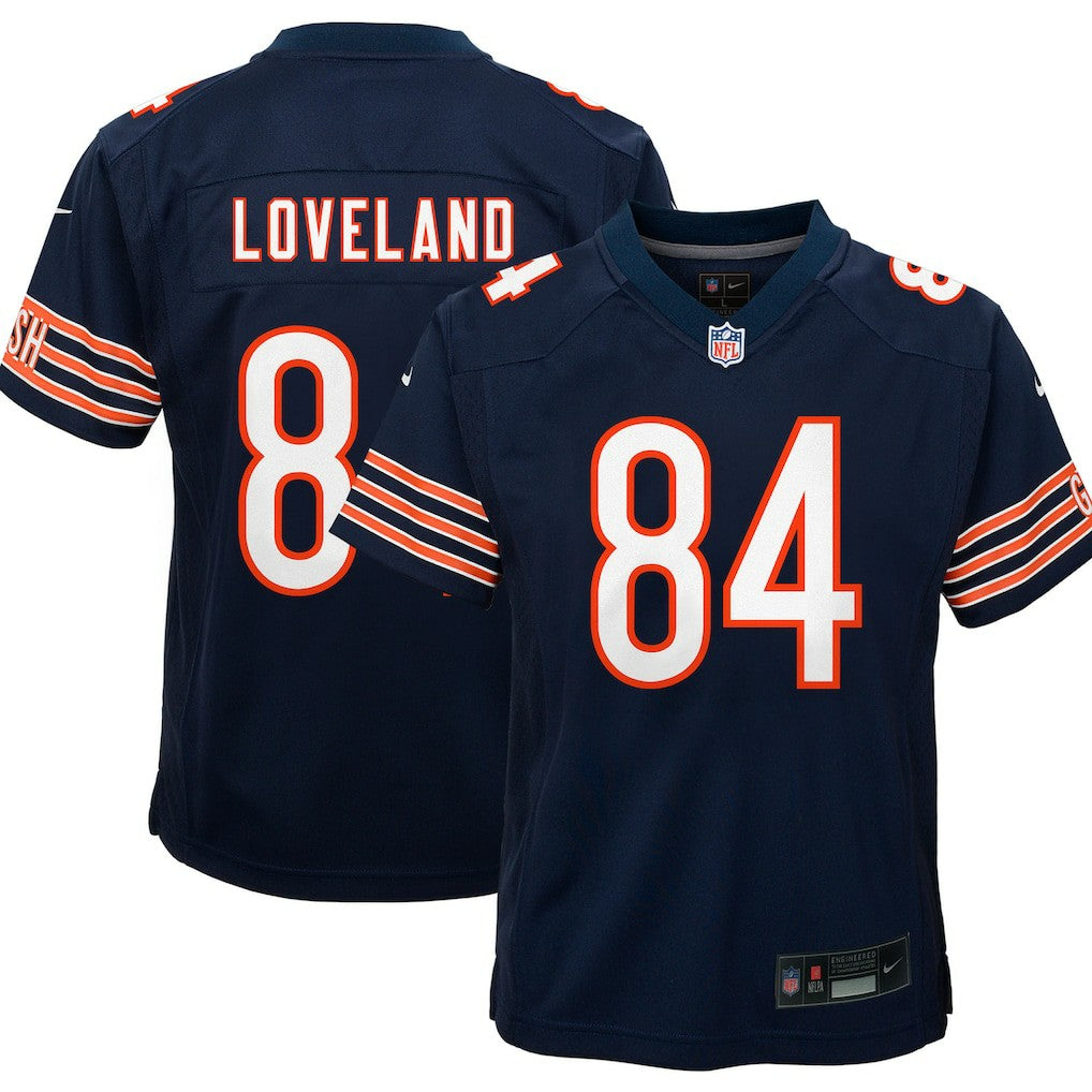 Colston Loveland Chicago Bears Youth Game Jersey Navy | Nike for Sale
