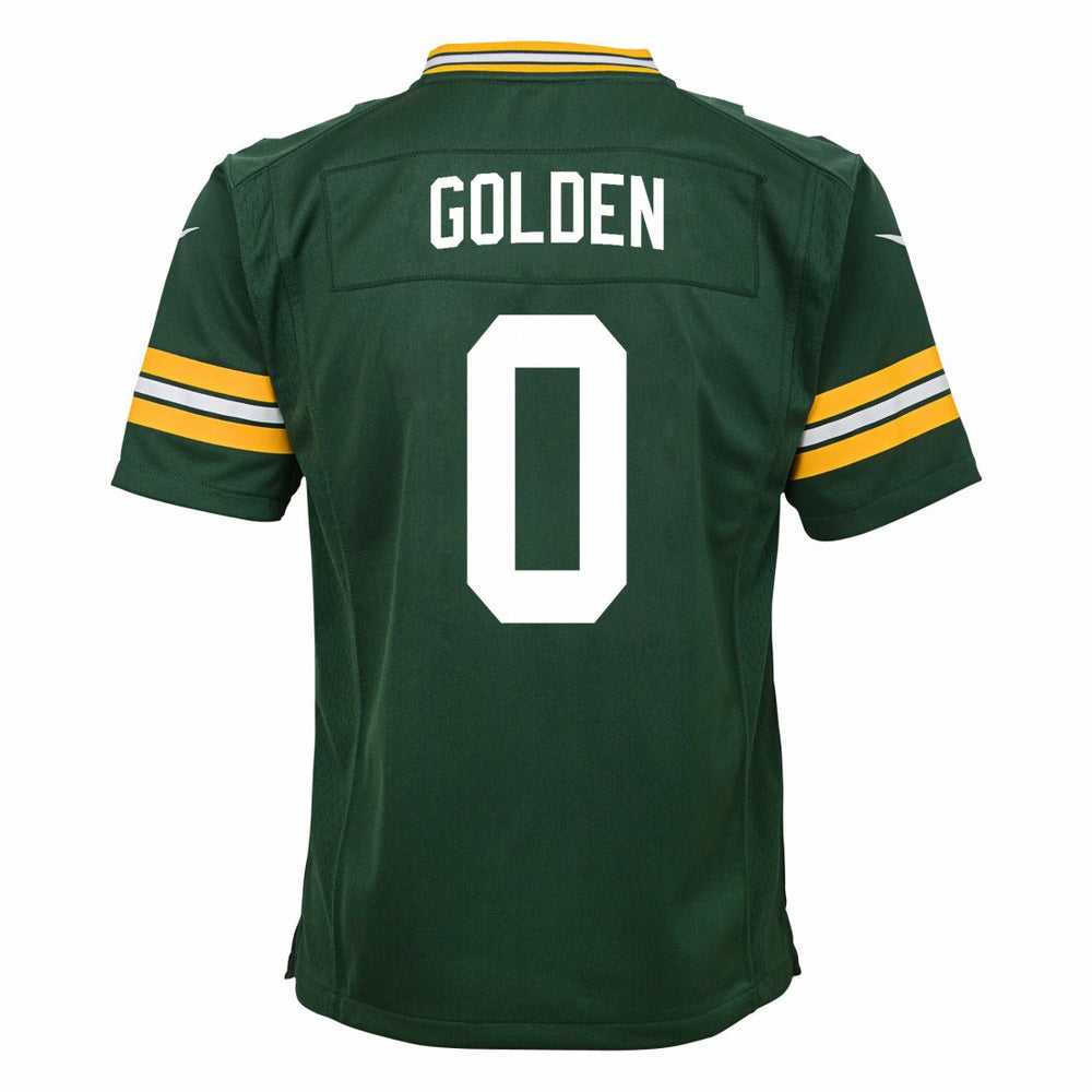 Matthew Golden Green Bay Packers Youth Team Game Jersey Green | Nike for Sale