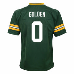 Matthew Golden Green Bay Packers Youth Team Game Jersey Green | Nike for Sale