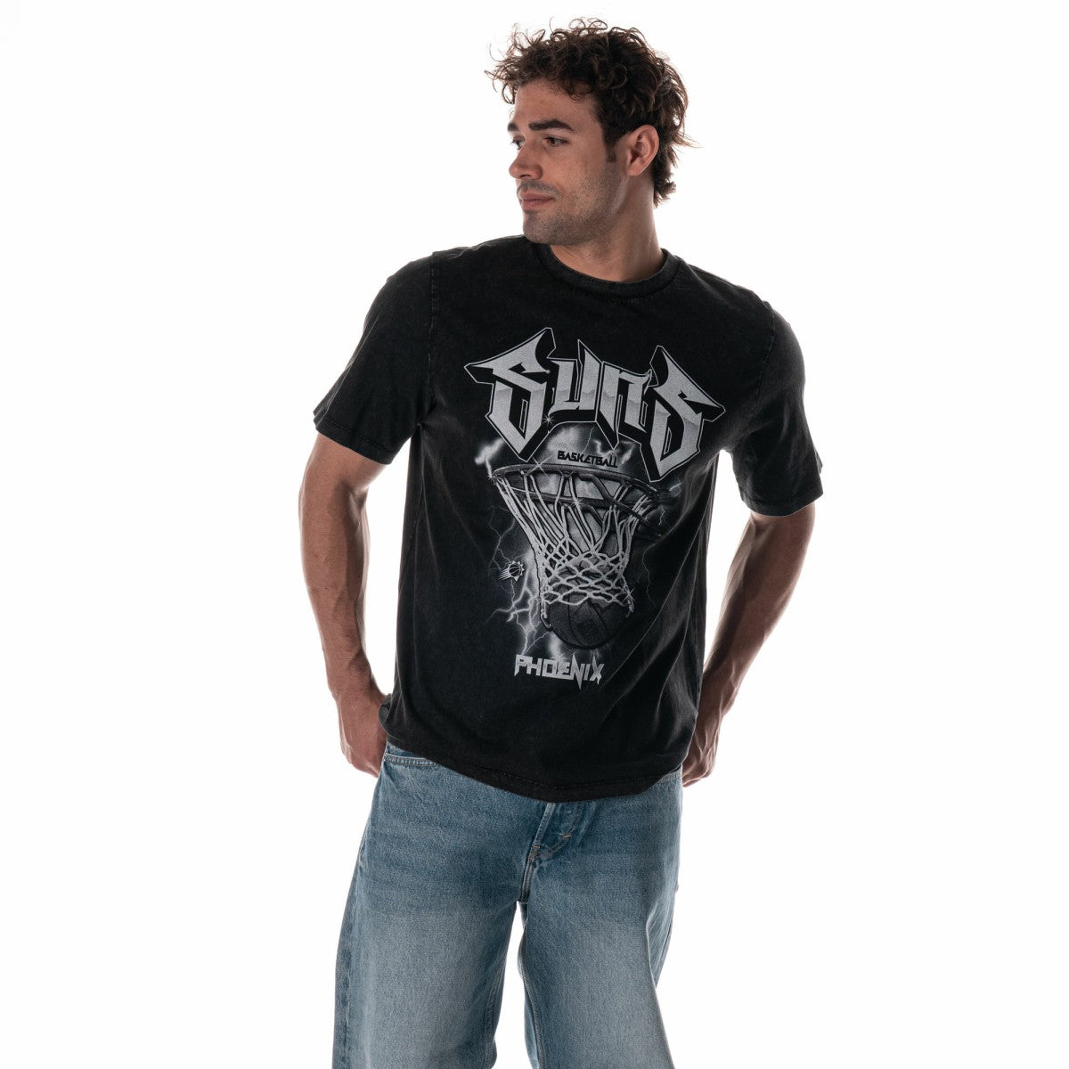 Phoenix Suns The Wild Collective Unisex 2025/26 City Edition Band T-Shirt Black - NBA