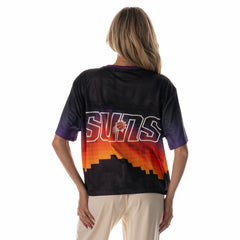 Phoenix Suns The Wild Collective Unisex 2025/26 City Edition Boxy Mesh T-Shirt Black - NBA