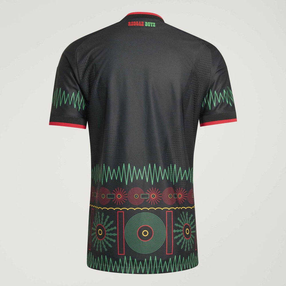 Jamaica National Team 2026 Away On-Field Jersey Black | Adidas Sale