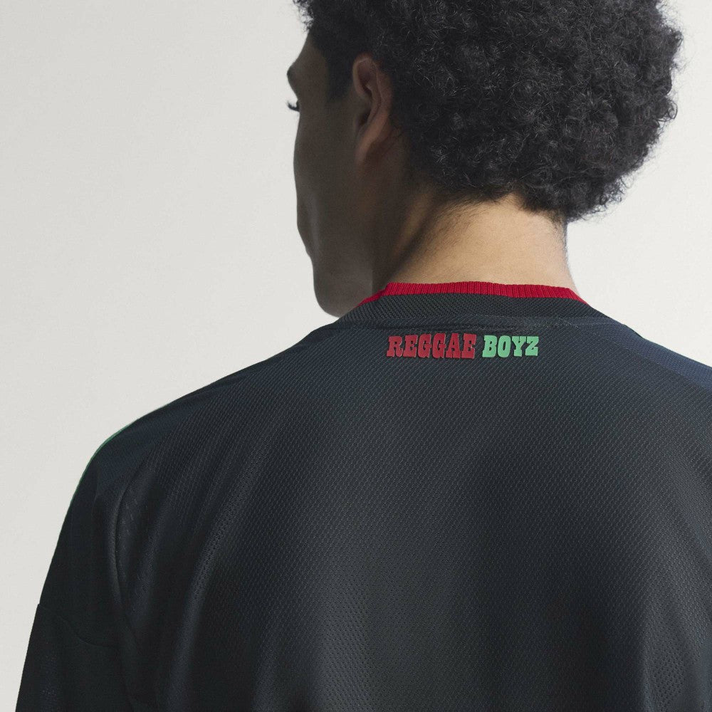Jamaica National Team 2026 Away On-Field Jersey Black | Adidas Sale