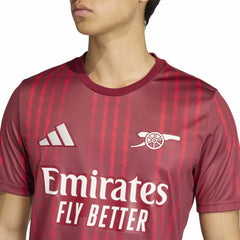 Arsenal 2025/26 Pre-Match Training Jersey Red | Adidas Online