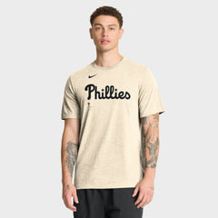 Philadelphia Phillies Nike Wordmark Tri-Blend T-Shirt - MLB