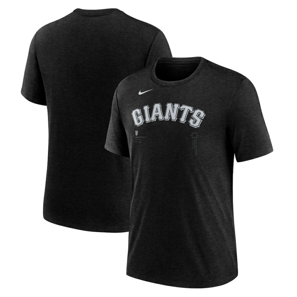 San Francisco Giants Nike Wordmark Tri-Blend T-Shirt - MLB