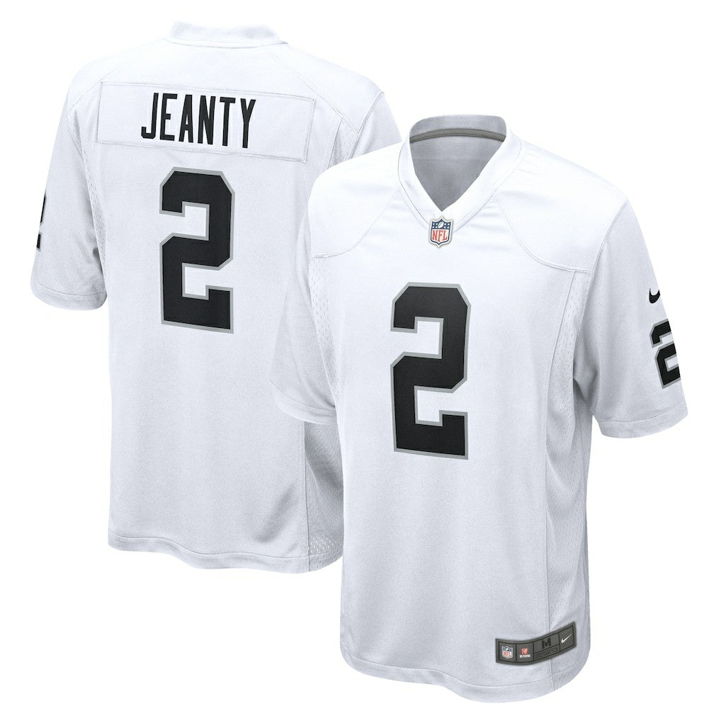 Ashton Jeanty Las Vegas Raiders Game Jersey White | Nike for Sale