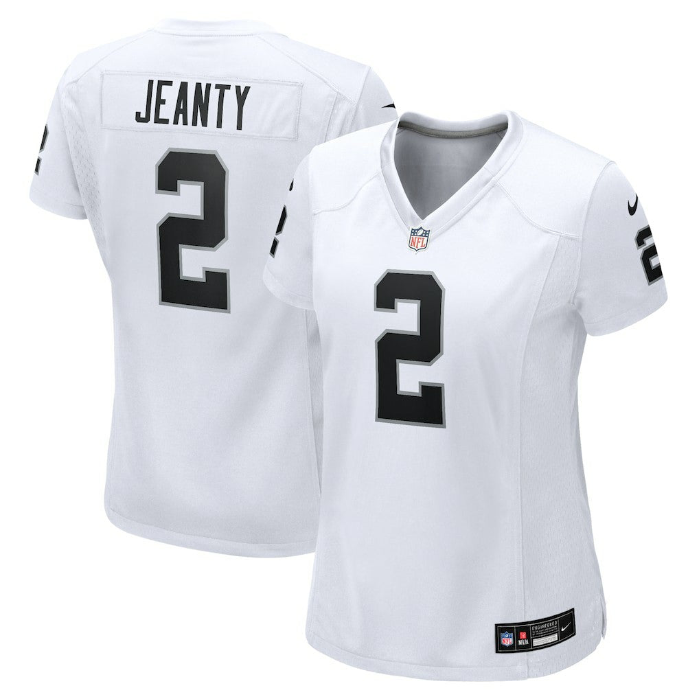 Ashton Jeanty Las Vegas Raiders Women's Game Jersey White | Nike for Sale