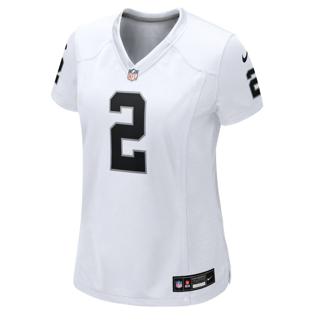 Ashton Jeanty Las Vegas Raiders Women's Game Jersey White | Nike for Sale