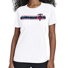 Minnesota Twins Starter Women's Team Stripe T-Shirt - MLB