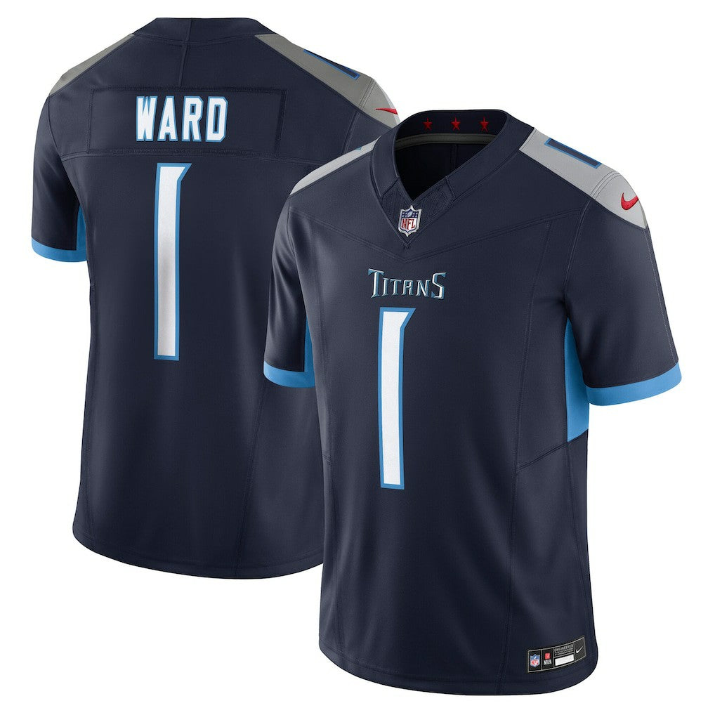 Cameron Ward Tennessee Titans Alternate Limited Jersey Navy | Nike for Sale