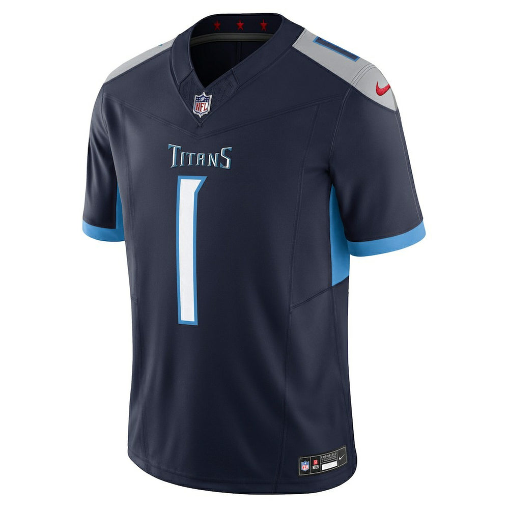 Cameron Ward Tennessee Titans Alternate Limited Jersey Navy | Nike for Sale
