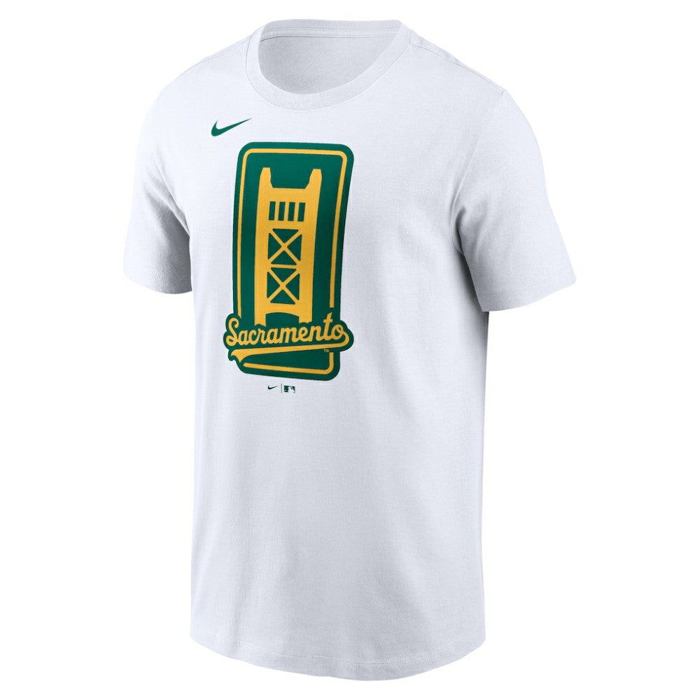 Athletics Nike Script T-Shirt - MLB