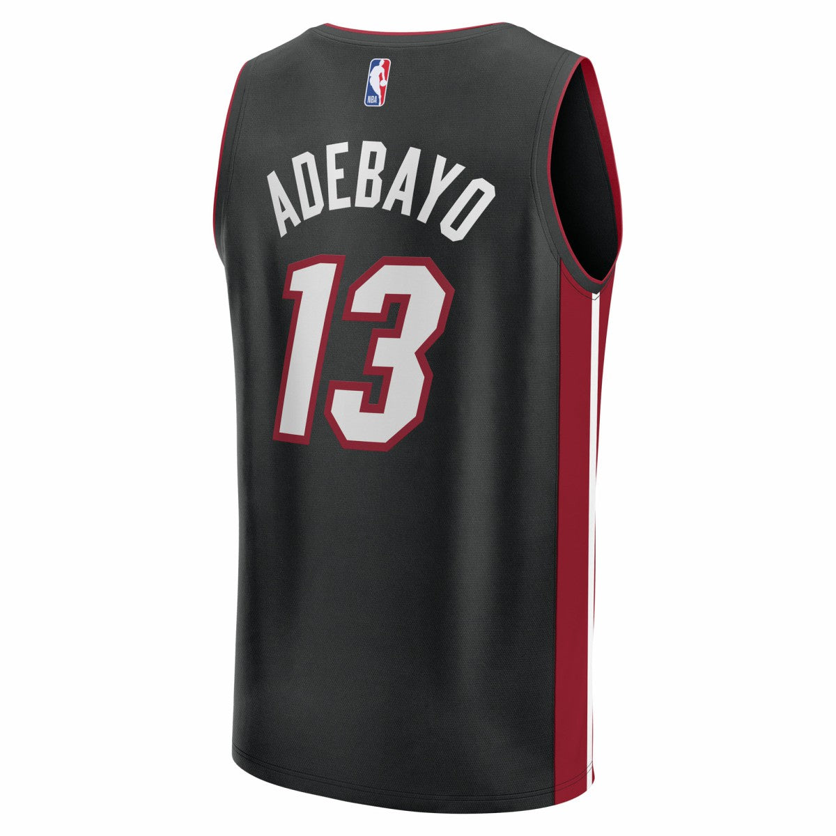 Bam Adebayo Miami Heat Youth Fast Break Replica Player Jersey Black Icon Edition - NBA