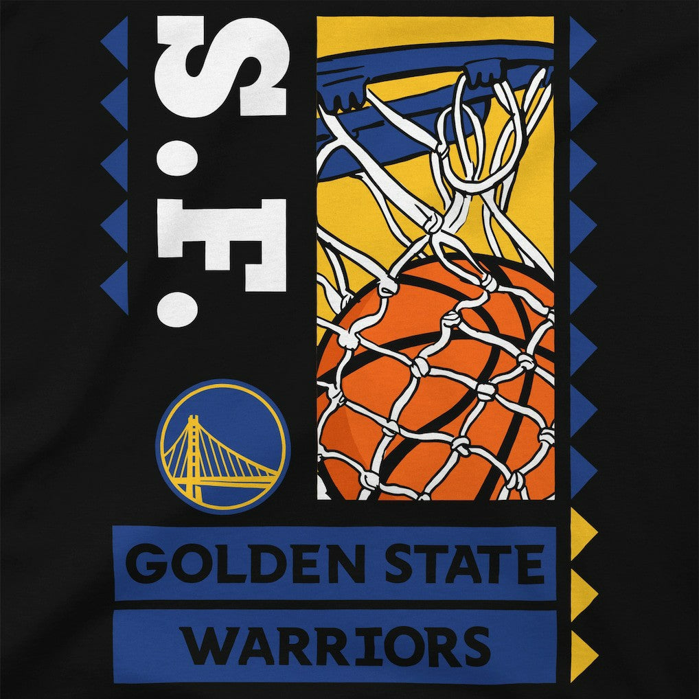 Golden State Warriors Stadium Essentials Ballin T-Shirt Black - NBA