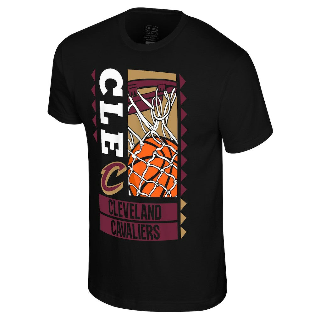 Cleveland Cavaliers Stadium Essentials Ballin T-Shirt Black - NBA