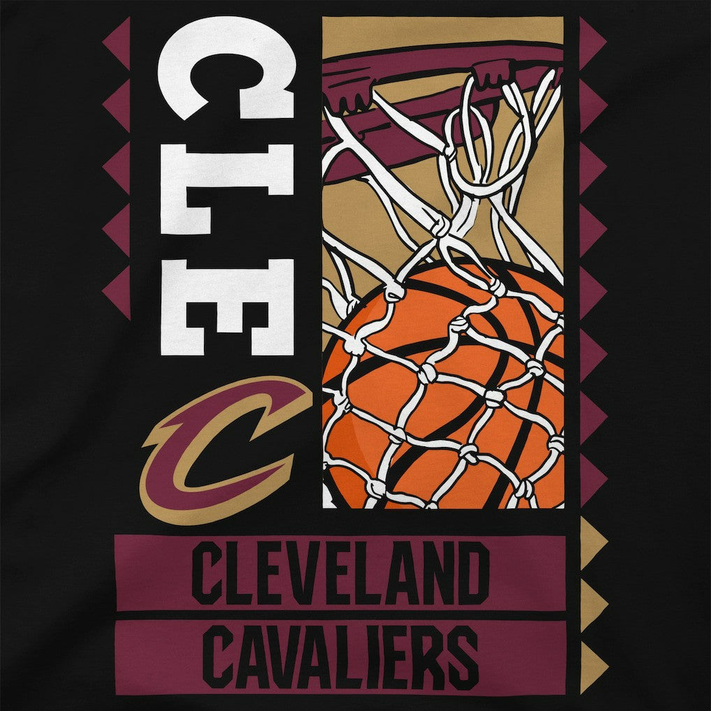 Cleveland Cavaliers Stadium Essentials Ballin T-Shirt Black - NBA