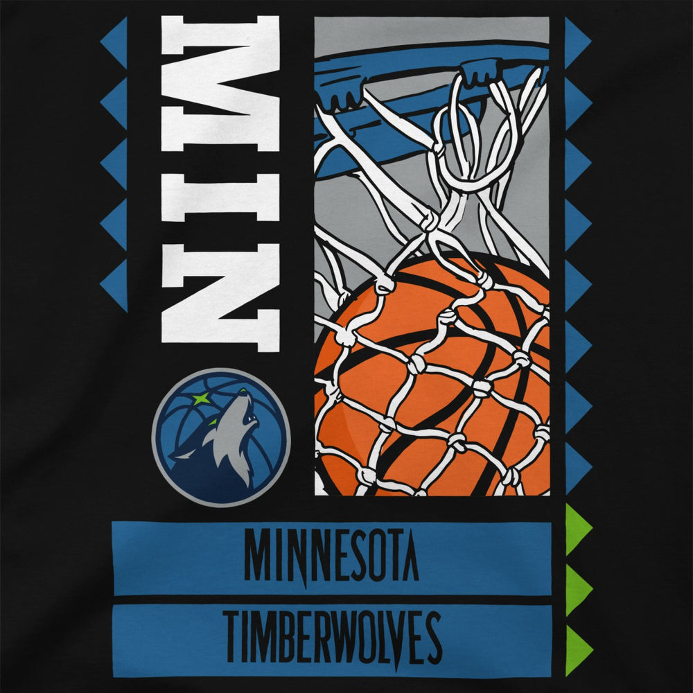 Minnesota Timberwolves Stadium Essentials Ballin T-Shirt Black - NBA