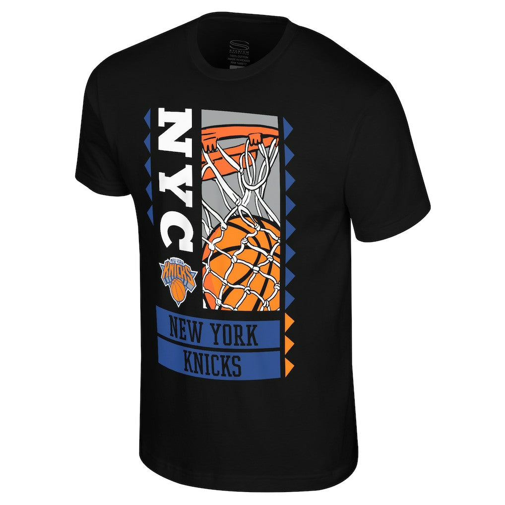 New York Knicks Stadium Essentials Ballin T-Shirt Black - NBA