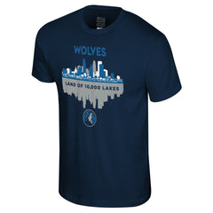 Minnesota Timberwolves Stadium Essentials Cities T-Shirt Navy - NBA