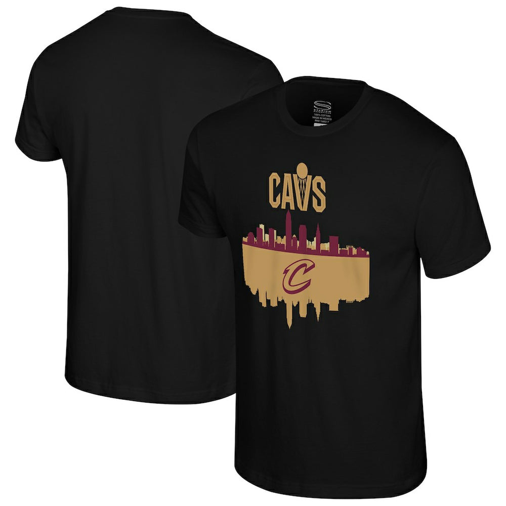 Cleveland Cavaliers Stadium Essentials Cities T-Shirt Black - NBA