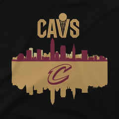 Cleveland Cavaliers Stadium Essentials Cities T-Shirt Black - NBA