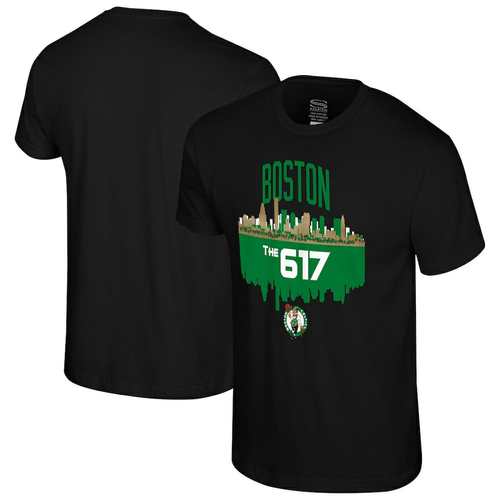 Boston Celtics Stadium Essentials Cities T-Shirt Black - NBA