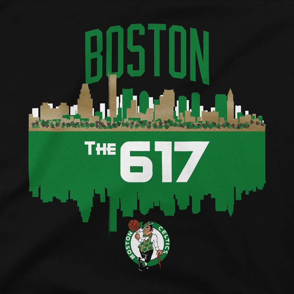 Boston Celtics Stadium Essentials Cities T-Shirt Black - NBA