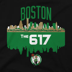 Boston Celtics Stadium Essentials Cities T-Shirt Black - NBA