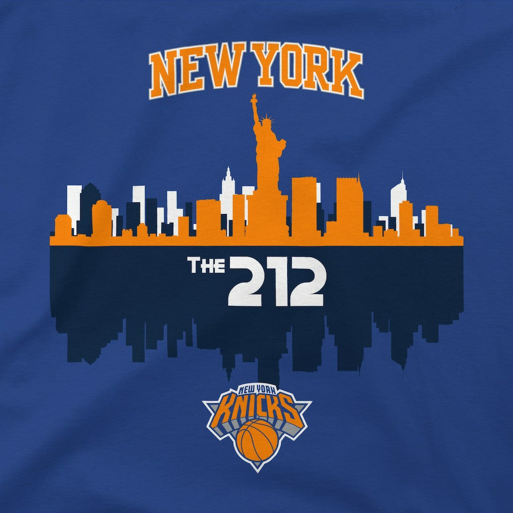 New York Knicks Stadium Essentials Cities T-Shirt Royal - NBA