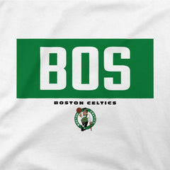 Boston Celtics Stadium Essentials Crossbar T-Shirt White - NBA
