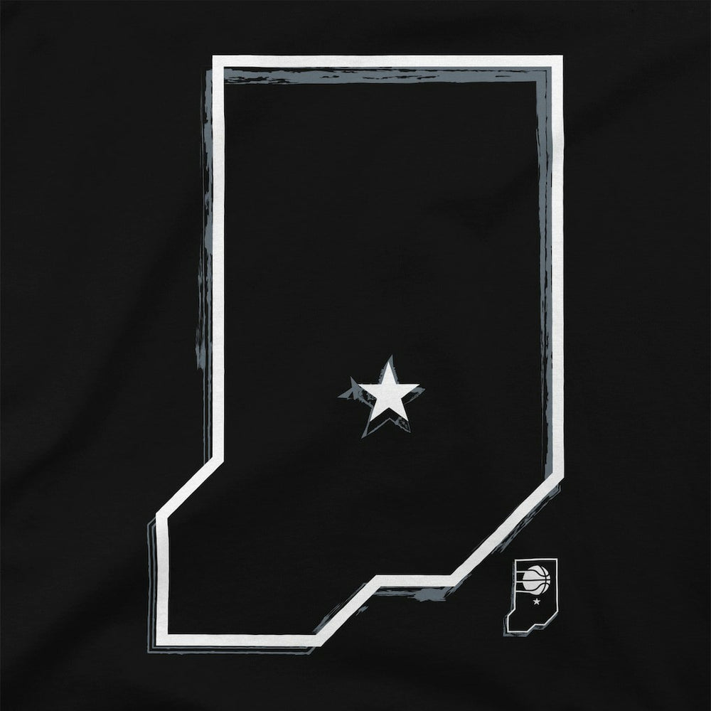 Indiana Pacers Stadium Essentials Mono Element T-Shirt Black - NBA