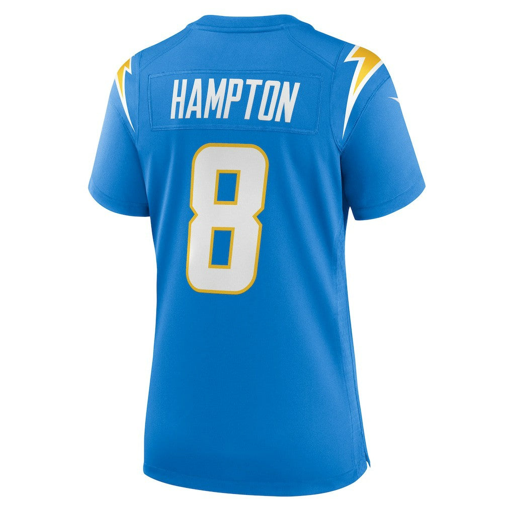 Omarion Hampton Los Angeles Chargers Women's Team Game Jersey Powder Blue | Nike for Sale